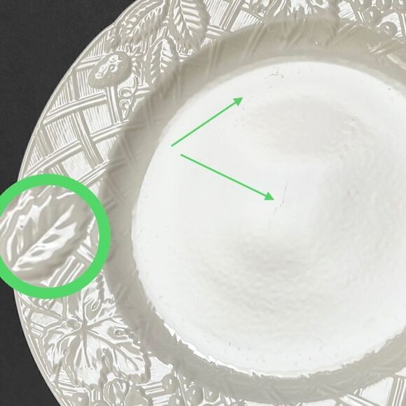 Mikasa English Countryside White 11” Stoneware Dinner Plate Set of 2 - Picture 14 of 16